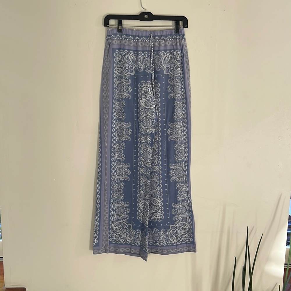 Intermix paisley pants